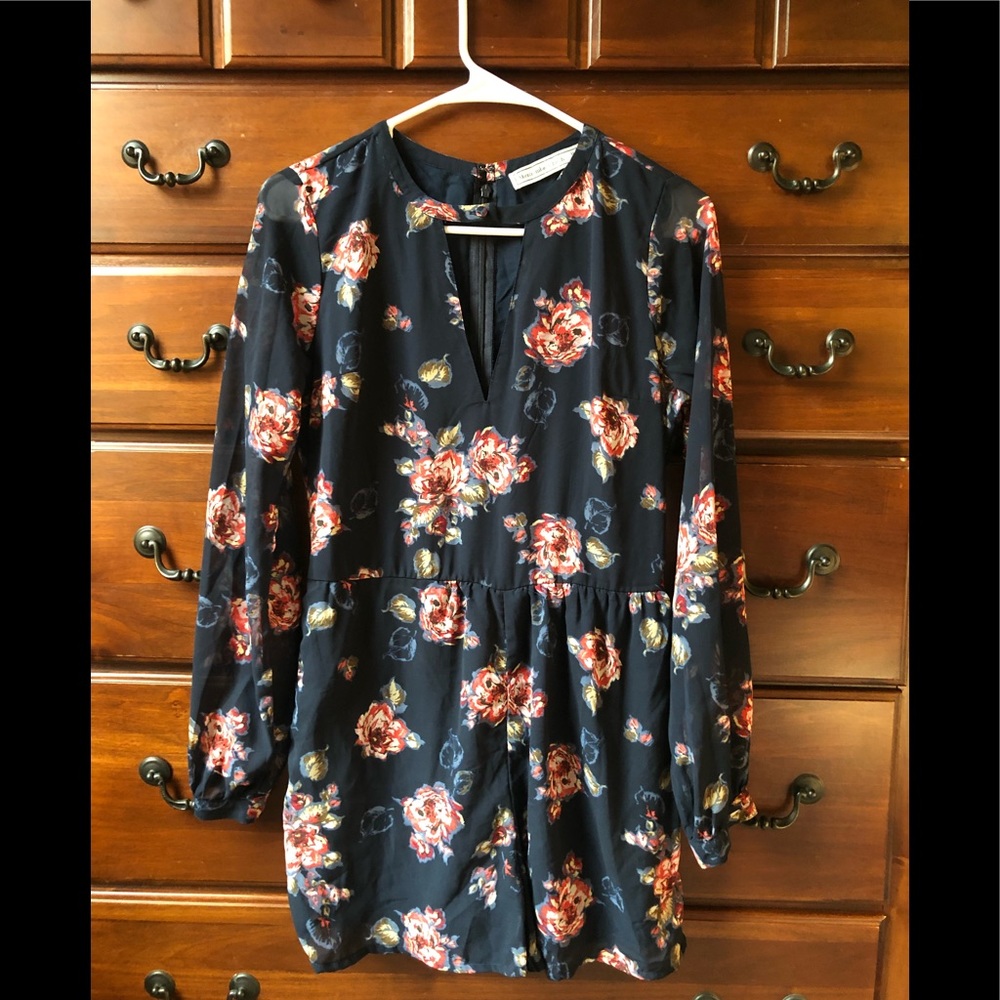 Floral romper